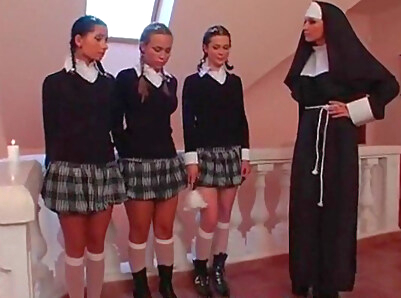  twosome nun schoolgirls